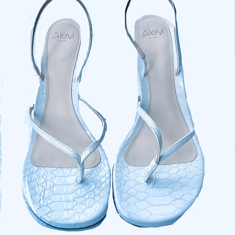 Alevi Italian designer Snake heels